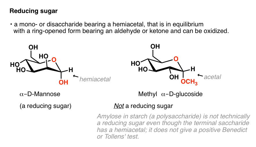 definition-of-a-reducing-sugar-is-that-it-is-a-mono-or-disaccharide-bearing-a-hemiacetal。