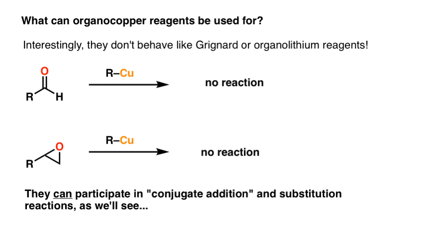 ogranocopper试剂可以用于——不会与醛反应或环氧化合物
