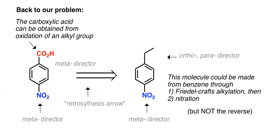 工作向后paranitrobenzoic酸对位nitroethylbenzene kmno4氧化