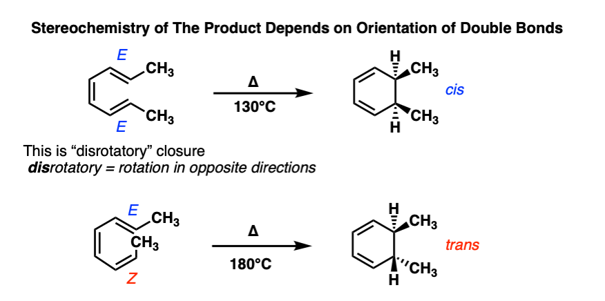 11-examples electrocyclic环热关闭